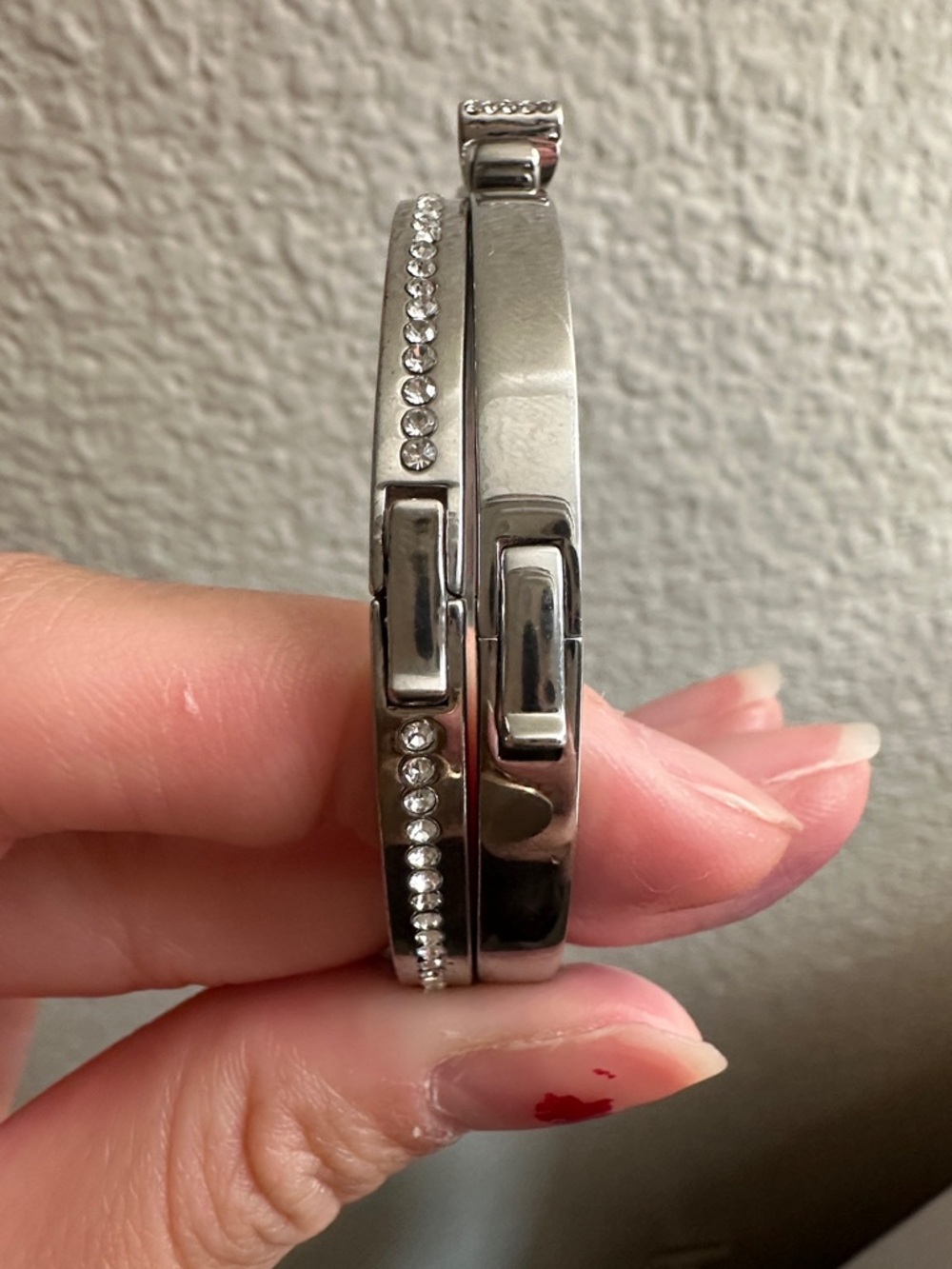 kate spade sliver-tone bangle bracelets bundles - Picture 2 of 7